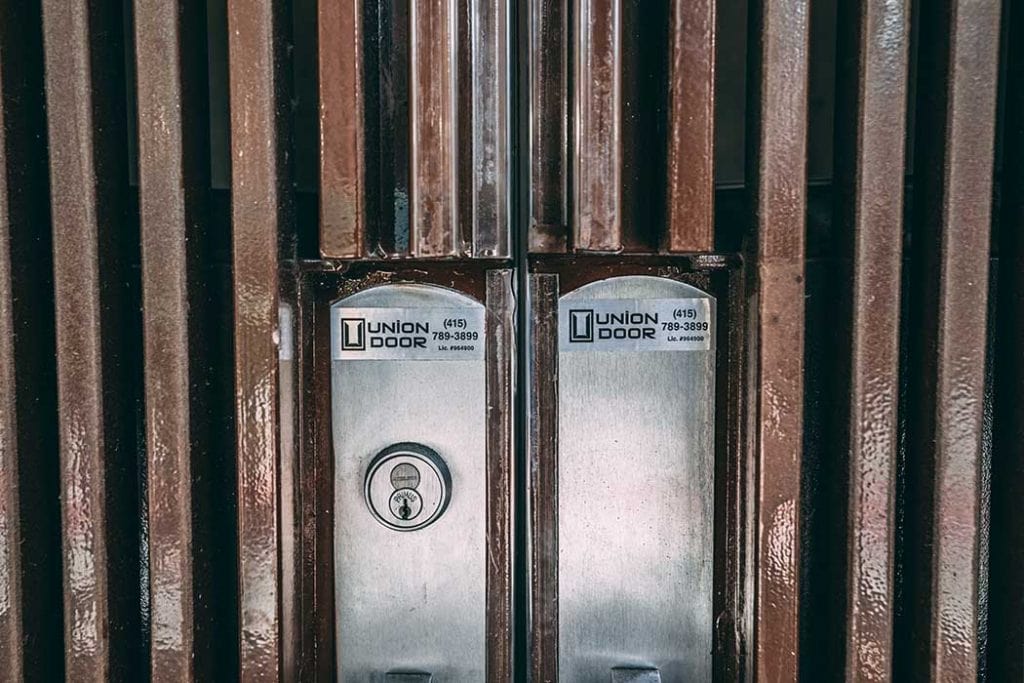 Commercial doors, locks, and handles installed by Union Door